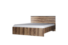 Кровать jagger 160 (анрэкс) коричневый 167x92x208 см.
