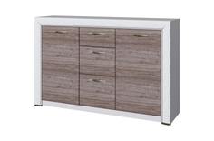 Тумба olivia 2d3s (анрэкс) серый 135.8x87.3x36.3 см.