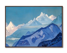 Репродукция картины на холсте гуру гури дхар 1931г. (картины в квартиру) мультиколор 105x75 см.