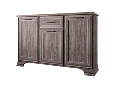 Тумба tiffany 3d1s (анрэкс) коричневый 139x91x37 см.