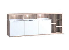 Тумба compact 3d7np (анрэкс) белый 184x69x40 см.