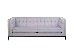 Диван palermo (garda decor) фиолетовый 216x78x83 см.
