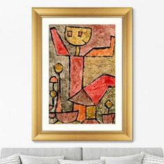 Репродукция картины в раме boy with toys , 1940г. (картины в квартиру) мультиколор 60x80 см.