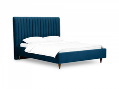 Кровать dijon 1600 (ogogo) синий 178x135x225 см.