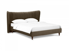 Кровать queen ii agata l (ogogo) коричневый 203x112x225 см.