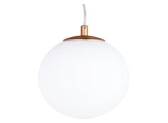 Светильник подвесной shelta dimple (desondo) белый 19 см.