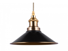 Светильник подвесной filament gleam (desondo) черный 17 см.