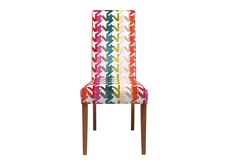 Стул мягкий econo slim (kare) мультиколор 47x100x48 см.