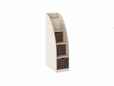 Лестница-комод шамони (рв-мебель) коричневый 43.2x84.4x143.4 см.