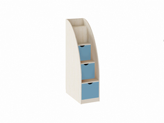 Лестница-комод голубой (рв-мебель) голубой 43.2x84.4x143.4 см.