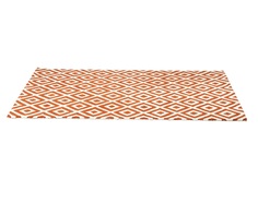 Ковер rhomb (kare) оранжевый 240x170x1 см.