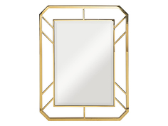 Зеркало (garda decor) золотой 71x91x2 см.