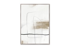 Репродукция картины на холсте the ice cream (картины в квартиру) мультиколор 75x105 см.