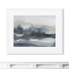 Репродукция картины в раме forest after the rain (картины в квартиру) мультиколор 52x42 см.