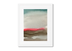 Репродукция картины в раме the setting sun (картины в квартиру) мультиколор 42x52 см.