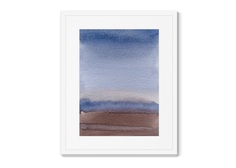 Репродукция картины в раме the deep depth of the sky (картины в квартиру) мультиколор 42x52 см.