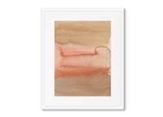 Репродукция картины в раме the goodness of a sunset evening (картины в квартиру) оранжевый 42x52 см.