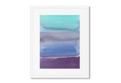 Репродукция картины в раме layers of a landscape (картины в квартиру) мультиколор 42x52 см.