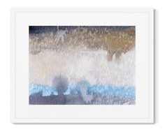Репродукция картины в раме forest on a frosty morning (картины в квартиру) мультиколор 52x42 см.