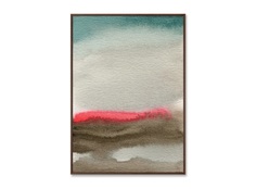 Репродукция картины на холсте the setting sun (картины в квартиру) мультиколор 75x105 см.