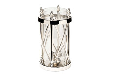Подсвечник decadence (garda decor) серебристый 32 см.