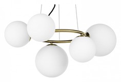 Подвесная люстра globo (lightstar) золотой 155 см.