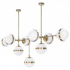 Люстра на штанге globo (lightstar) золотой 172x122x60 см.