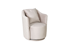 Кресло verona basic (garda decor) бежевый 70x80x77 см.