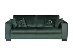 Диван ralph (garda decor) зеленый 230x98x87 см.