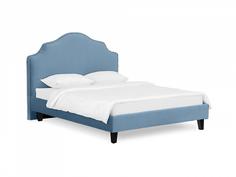 Кровать queen ii victoria l (ogogo) голубой 170x130x216 см.
