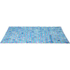 Ковер zig zag (kare) голубой 170x240 см.