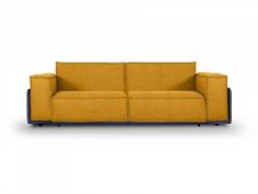 Диван asti (ogogo) желтый 268x82x117 см.