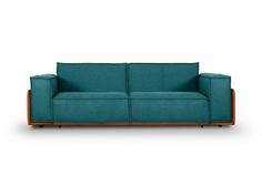 Диван asti (ogogo) зеленый 268x82x117 см.