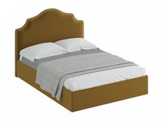 Кровать queen victoria lux (ogogo) коричневый 170x130x216 см.