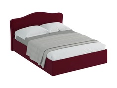 Кровать queen elizabeth lux (ogogo) красный 181x98x216 см.