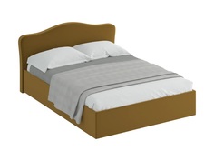Кровать queen elizabeth lux (ogogo) желтый 181x98x216 см.