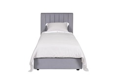 Кровать односпальная andrea (garda decor) серый 103x110x215 см.