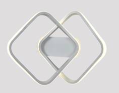 Светодиодный настенный светильник vivienne 28*22 (moderli) белый 28x22x11 см.