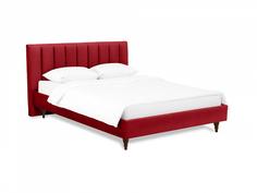 Кровать queen ii sofia l (ogogo) красный 176x100x215 см.