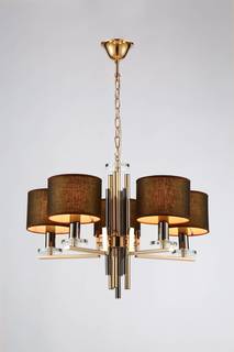 Люстра подвесная trio (moderli) золотой 105 см.