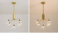 Подвесная люстра santa (moderli) золотой 56x74 см.