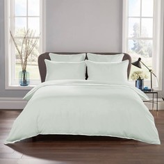 Комплект постельного белья candy mint евро макси (elhomme) зеленый 43x10x32 см.