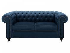 Диван chester classic (ogogo) синий 183x75x80 см.