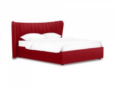 Кровать queen agata lux (ogogo) красный 203x112x225 см.