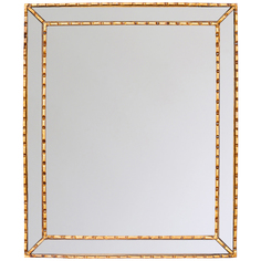 Зеркало «аксель» (object desire) золотой 25x29x2 см.