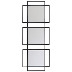 Зеркало «делон» (object desire) черный 45x120x3 см.