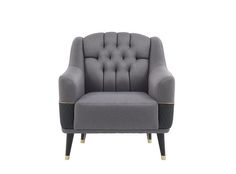 Кресло diamond bergere (my interno) серый 84x92x89 см.