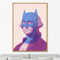 Репродукция картины на холсте the bat one! 2022г. (картины в квартиру) мультиколор 75x105 см.