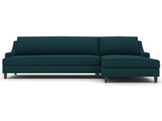 Угловой диван encel (dubrava) зеленый 315x80x99 см.