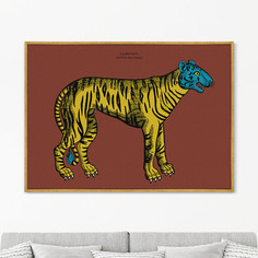 Репродукция картины на холсте the medieval period art collection, no 35, v-xv вв. (картины в квартиру) мультиколор 105x75 см.